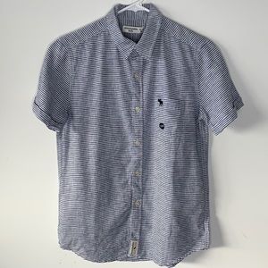 Abercrombie & Fitch Striped Button Down